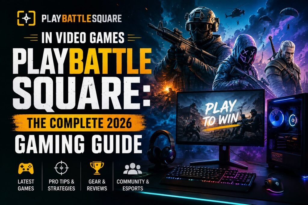 In Video Games PlayBattleSquare: The Complete 2026 Gaming Guide in video games playbattlesquare