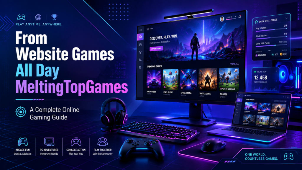 From Website Games All Day MeltingTopGames: A Complete Online Gaming Guide from website games all day meltingtopgames